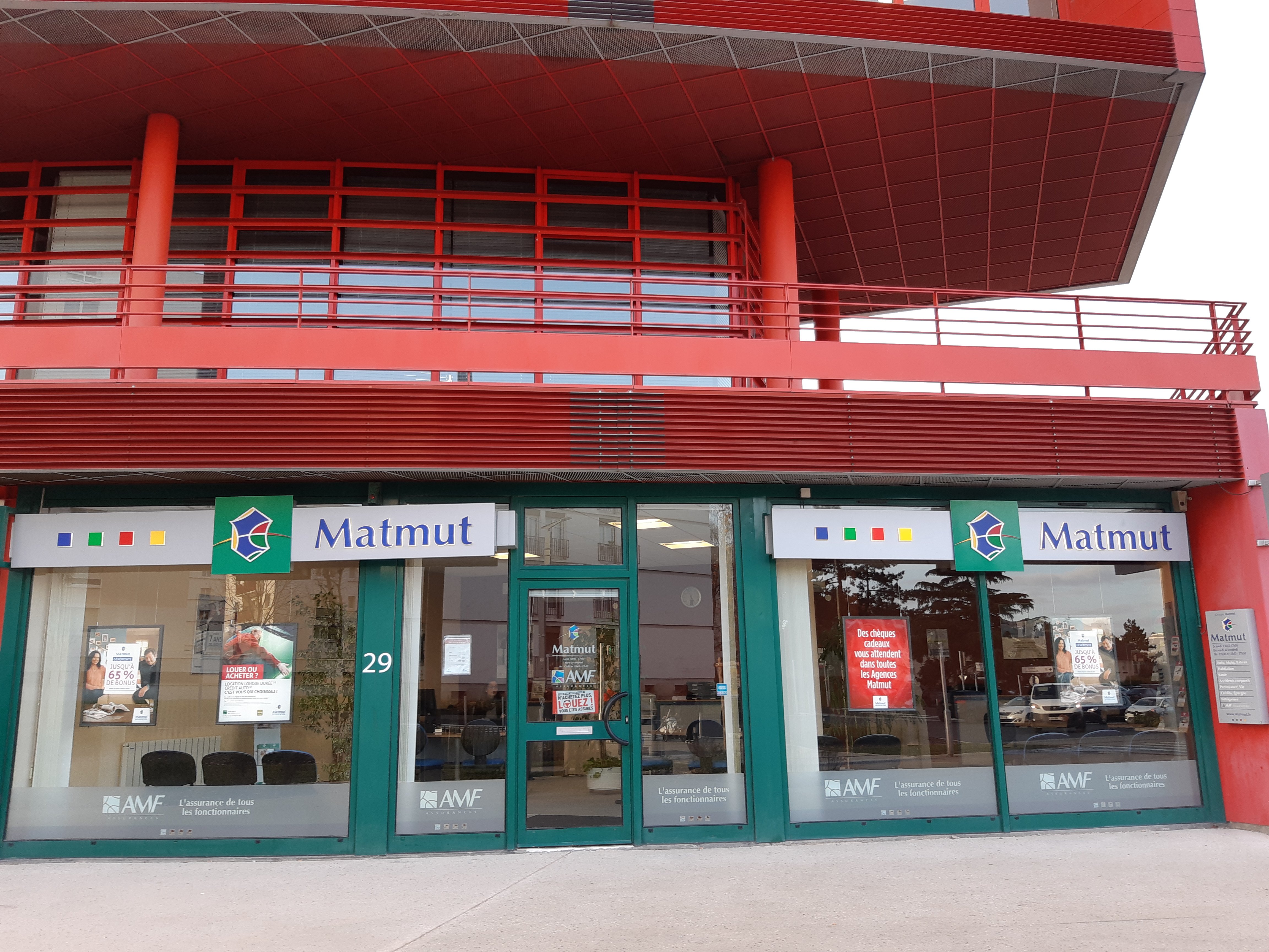 Façade de l'agence au 29 Avenue de la Grande Cavée à Hérouville-Saint-Clair