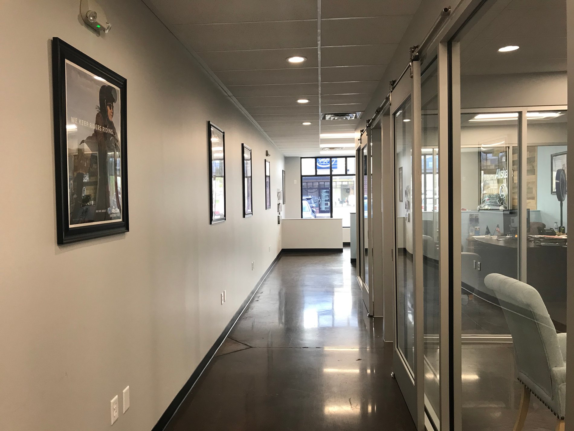 Office Hallway