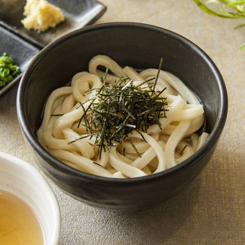 薬味たっぷり〆うどん(温or冷)