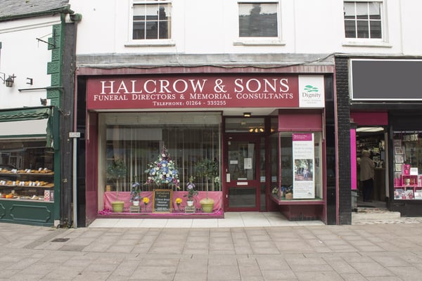 Halcrow & Sons Funeral Directors in Andover, Hampshire.