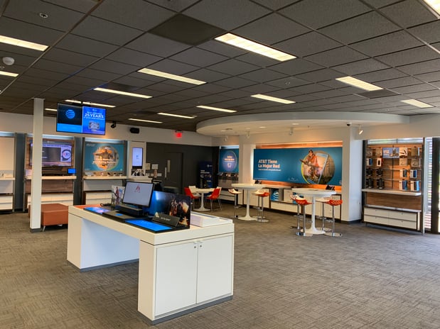 Right side of the store