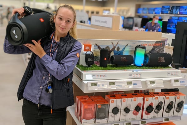 Enceinte portable, Enceinte residentiel ! Venez découvrir l'univers du Son avec Bose, JBL, Sony, Marshall et Devialet à Boulanger Noyelles-Godault !