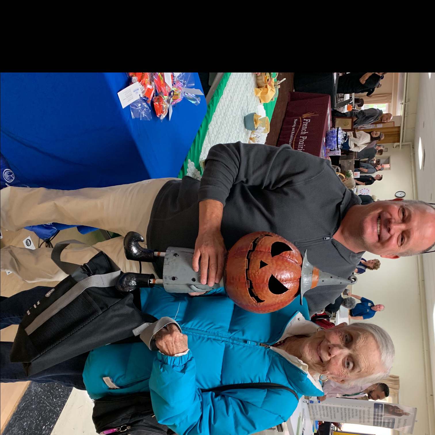 The winner of the raffle