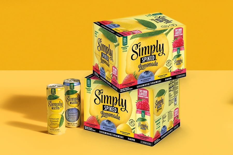 simply spiked variety hard seltzer
