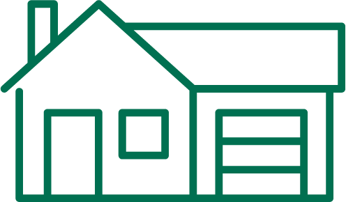 Green Home Icon