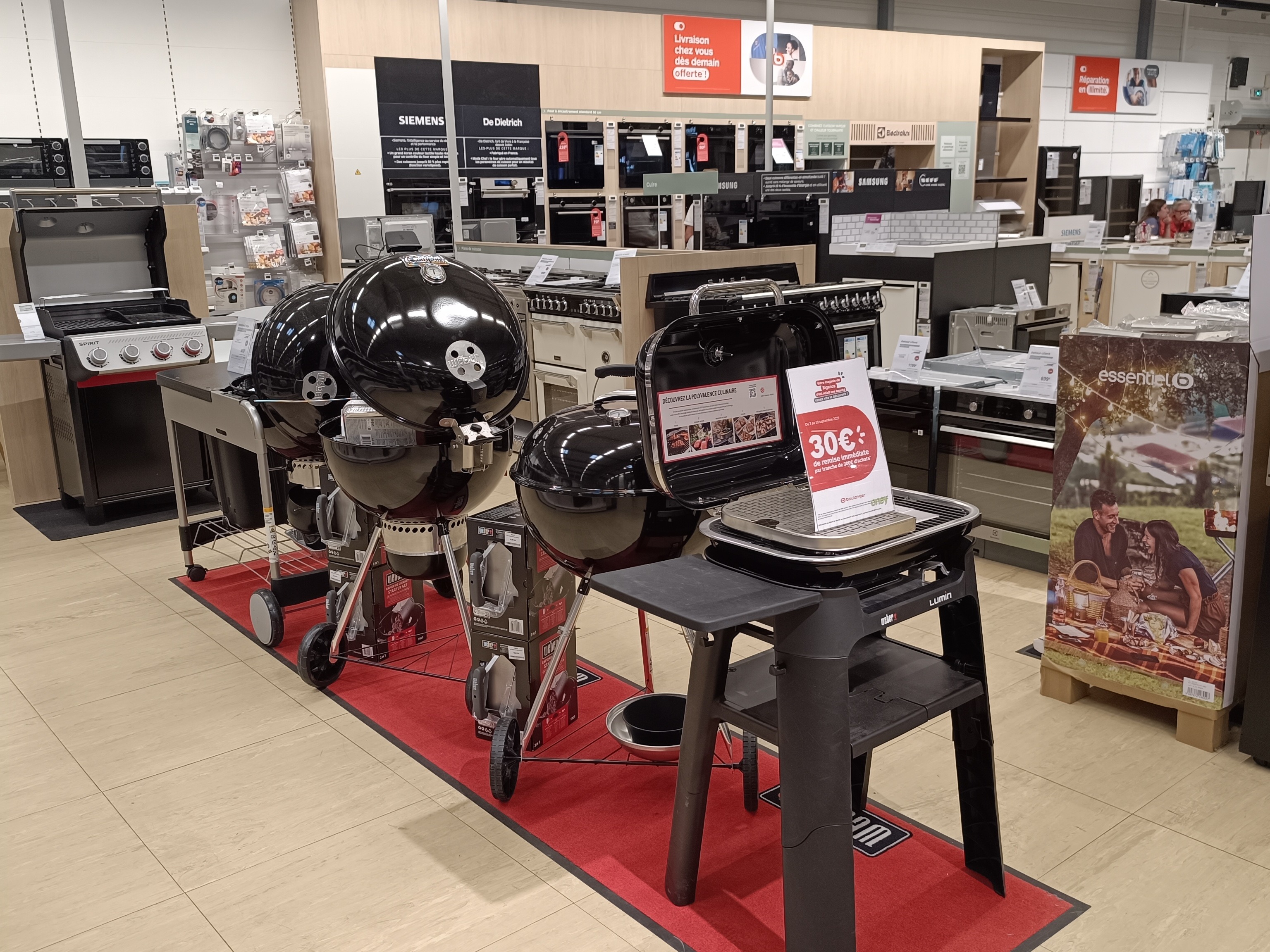 Boulanger Biganos Arcachon rayon bbq