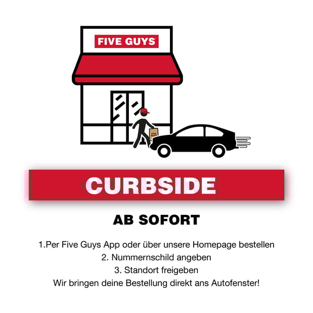 Curbside. Direkt an dein Autofenster bestellen.