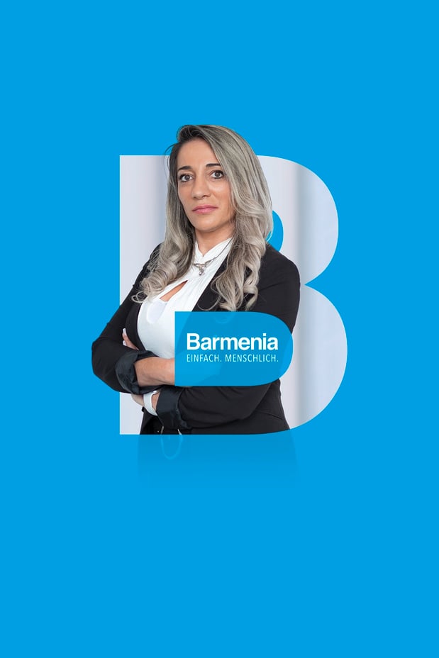 Gül Burak. Ihre Ansprechpartnerin für die Barmenia Versicherung in Neumünster.