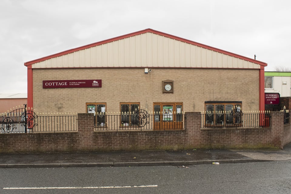 Cottage Funeral Directors in Heywood, Lancashire.