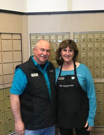 The UPS Store Retail Owners, Brent and Jane Kostiw