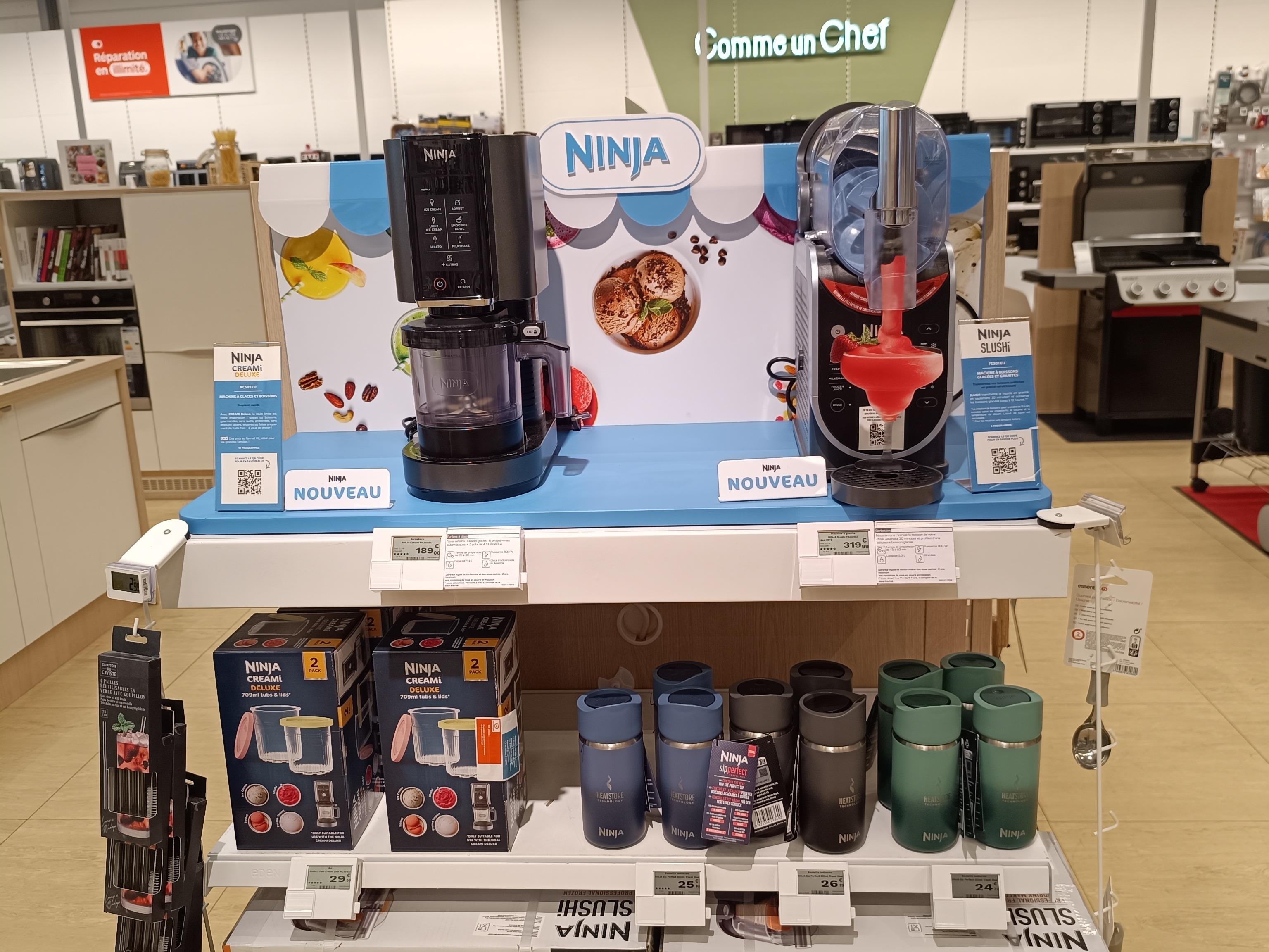 Boulanger Biganos Arcachon rayon ninja