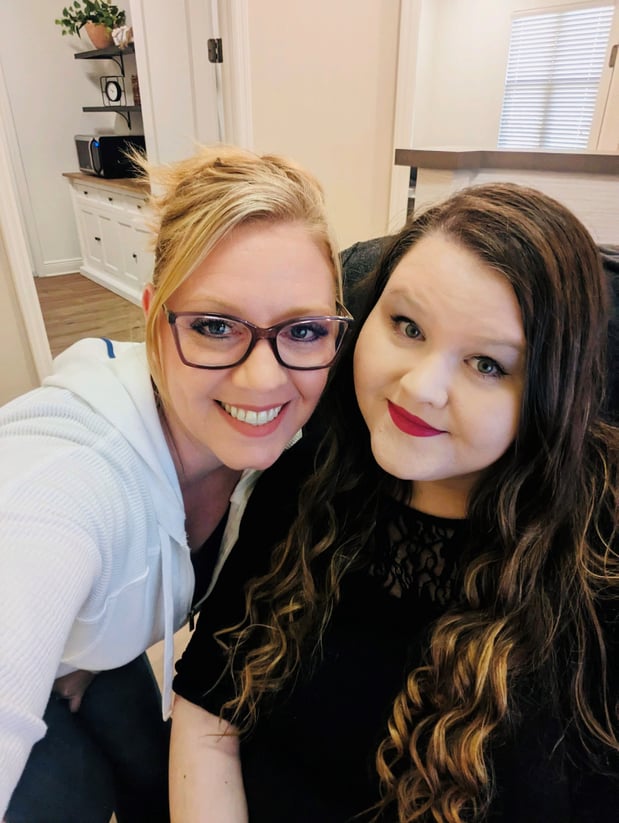 Amanda Price and Samantha Maddox