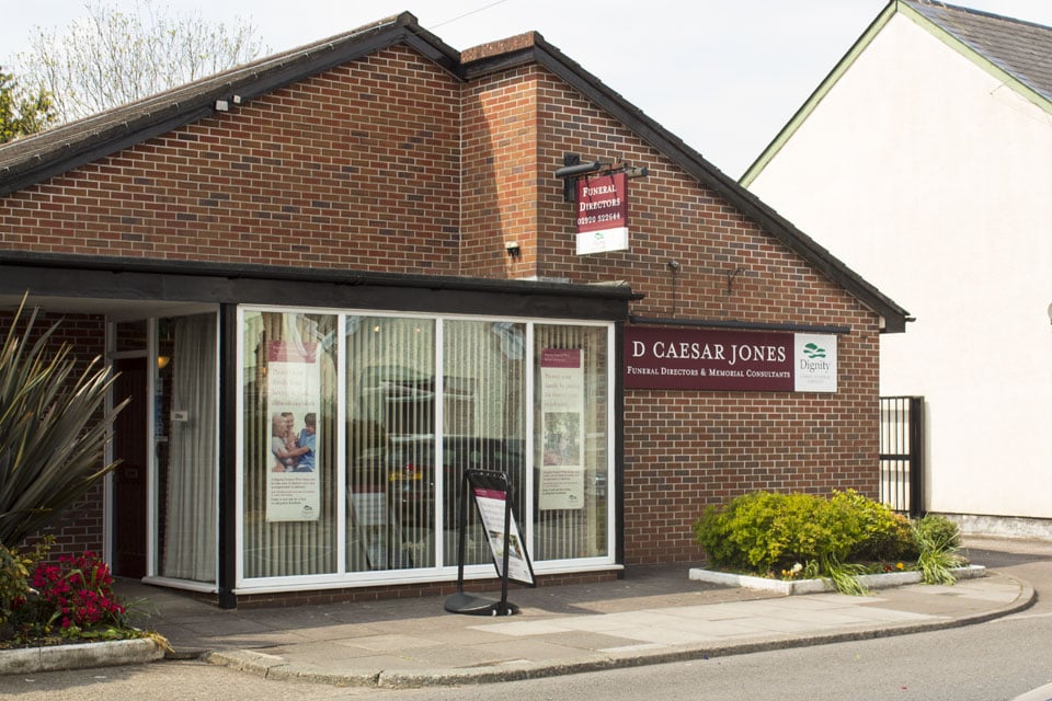 D Caesar Jones Funeral Directors in Rhiwbina, Cardiff.