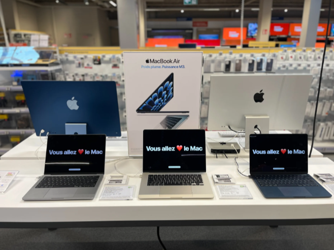 Table des Imac dans votre magasin Boulanger Arras