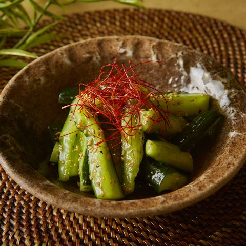 塩ダレたたききゅうり