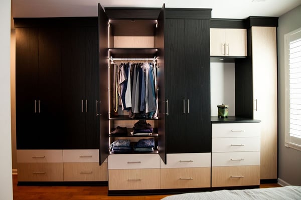 Custom Wardrobe System for Primary Bedroom Custom Wardrobe System for Primary/Master Bedroom by California Closets of Philadelphia and Delaware