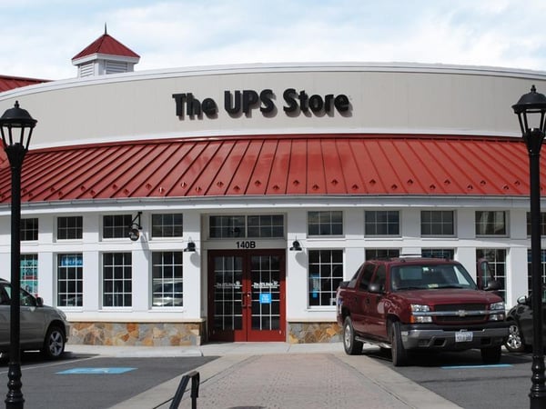 Facade of The UPS Store Purcellville Gateway Shopping Center