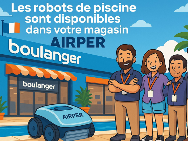 Achetez votre robot piscine Aiper Scuba S1 ou Scuba S1 Pro chez Boulanger Alès, Quai du Mas d’Hours, 30100 Alès. Robots sans fil, autonomie jusqu'à 180 min, nettoyage fond, parois et ligne d'eau, disponibles uniquement sur commande.