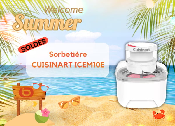 Sorbetière CUISINART ICEM10E 0,48L
