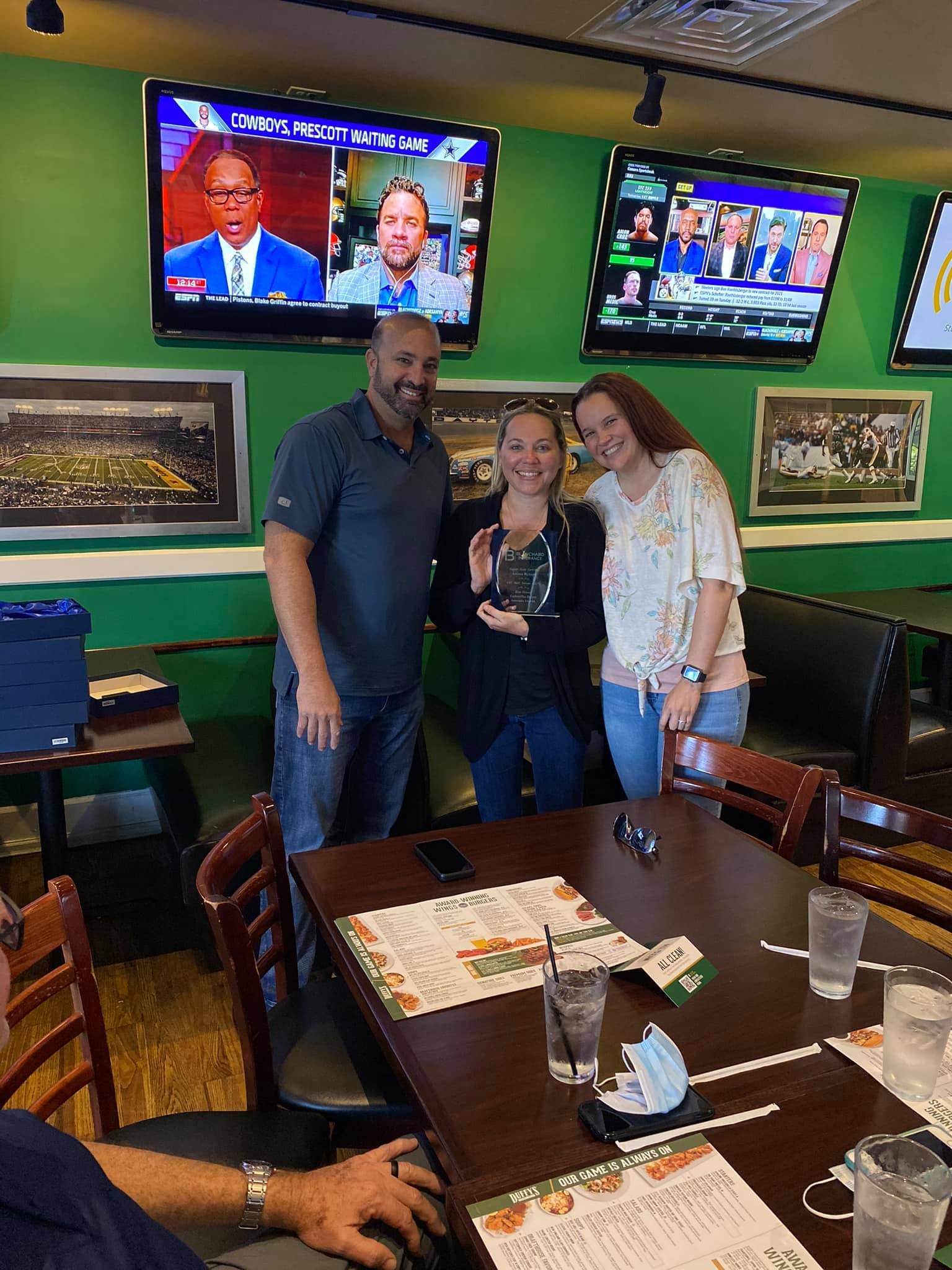 Duffy's awards Mar 2021