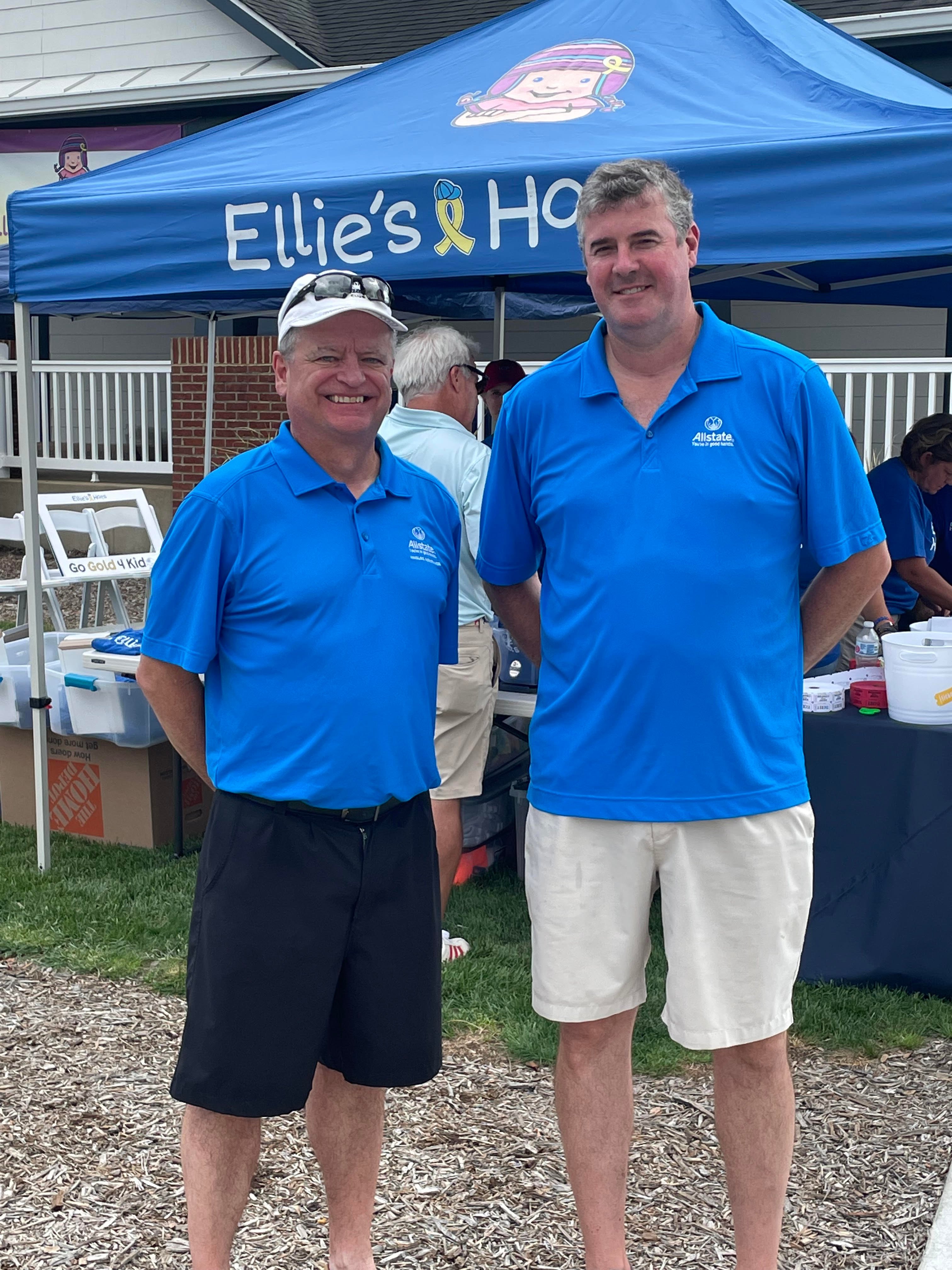 Proud to be a sponsor of the Ellie's Hats golf tournament for the 3rd straight year