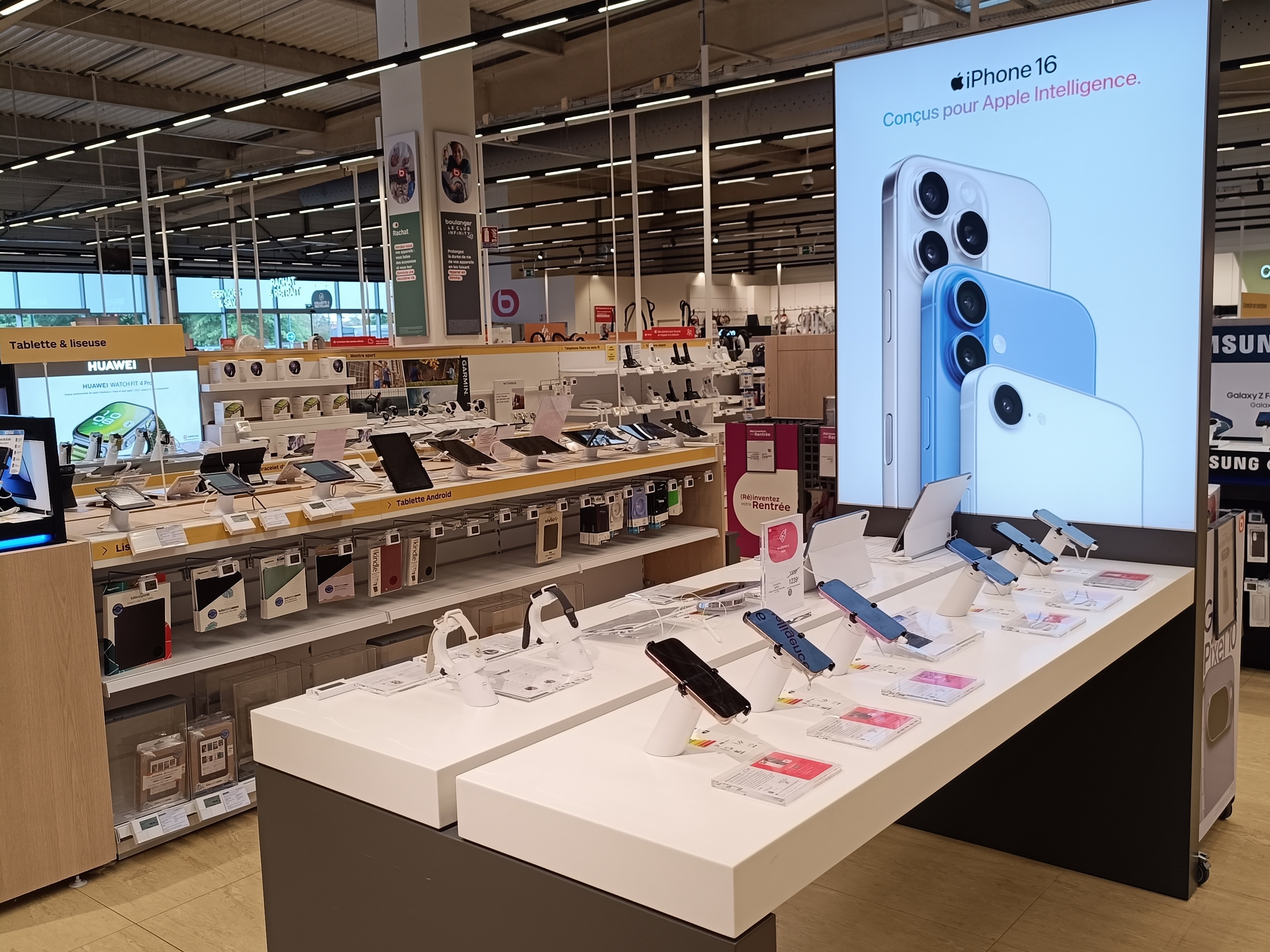 Boulanger Biganos Arcachon rayon Apple