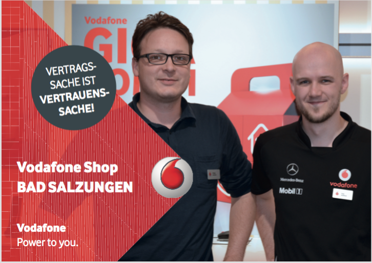 Vodafone-Shop in Bad Salzungen, Bahnhofstr. 9-11