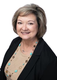 A headshot of Goosehead agent Jeanne Lane