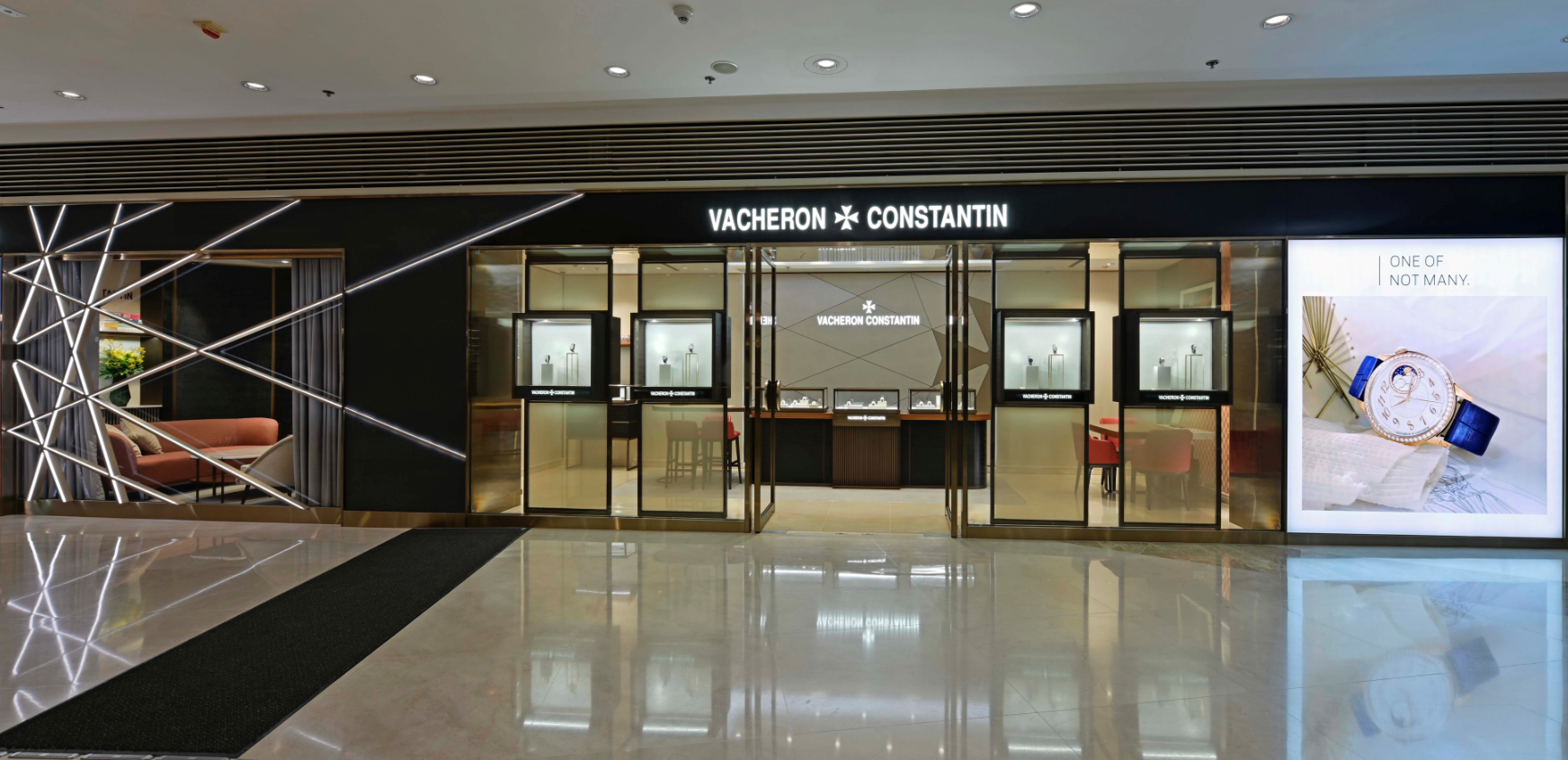Interior del punto de venta