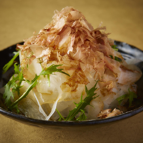 大根と水菜の和風サラダ