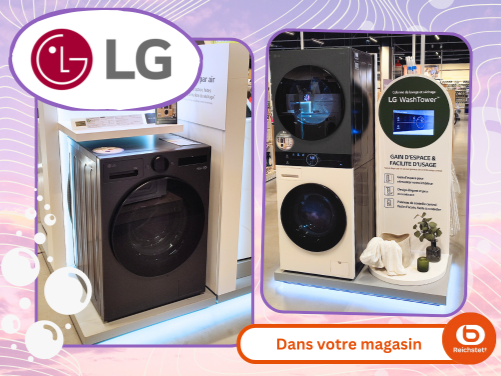 Lave-linge LG dans votre magasin Boulanger Vendenheim-Reichstett