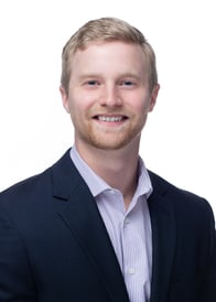 A headshot of Goosehead agent Cory Baker