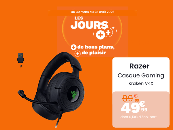 Casque gamer RAZER Kraken V4 X
