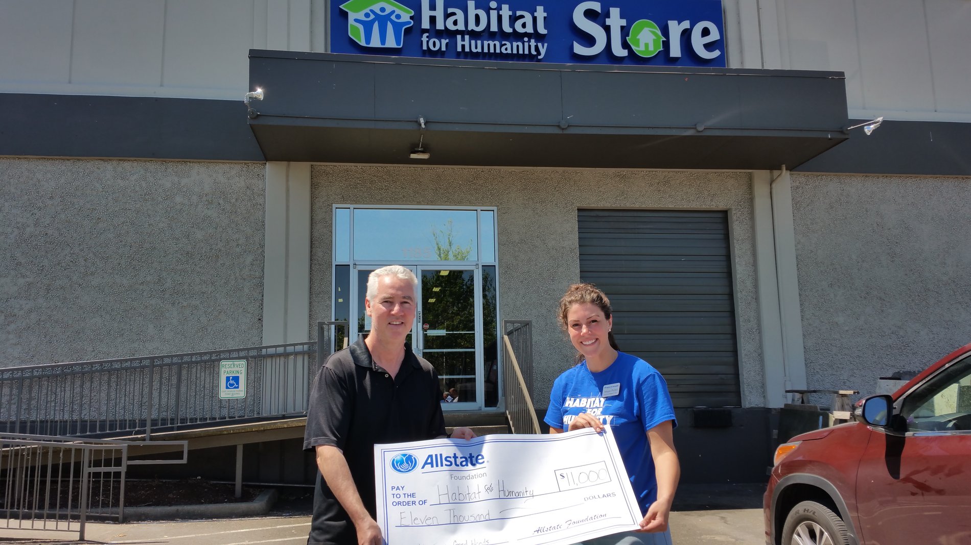 Agency Habitat for Humanity event on 5-27-2017