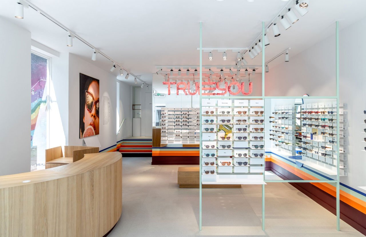 Ace & Tate Bond Street store interior