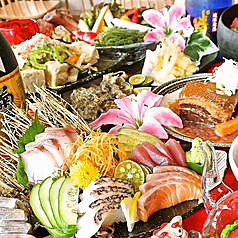 ◆郷土◆県産食材を贅沢に!「沖縄満喫」コース【10品4500円・2時間飲み放題付】