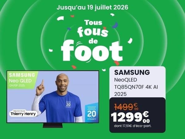 TV Mini Led SAMSUNG NeoQLED TQ85QN70F 4K AI 2025
