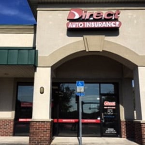 Front of Direct Auto store at 920 Blanding Boulevard, Orange Park