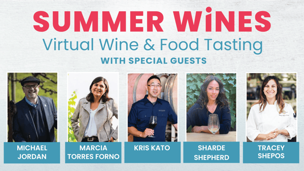summer wines virtual wine and food tasting