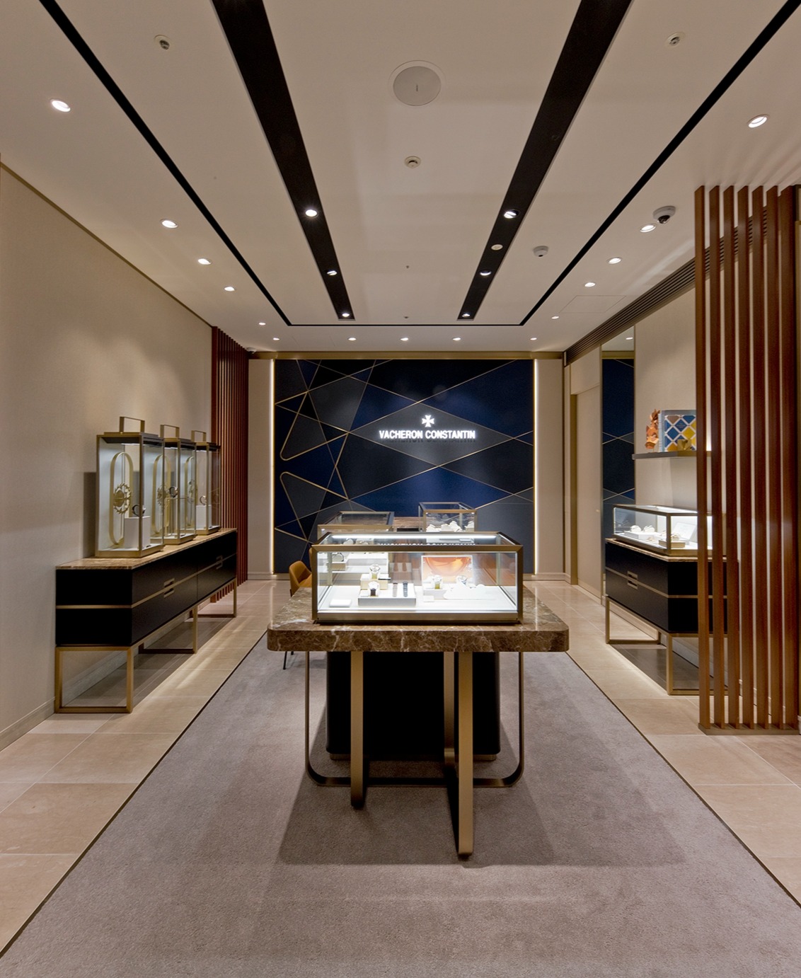 Interior del punto de venta