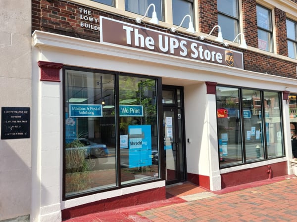 Storefront of The UPS Store in South Orange, NJ