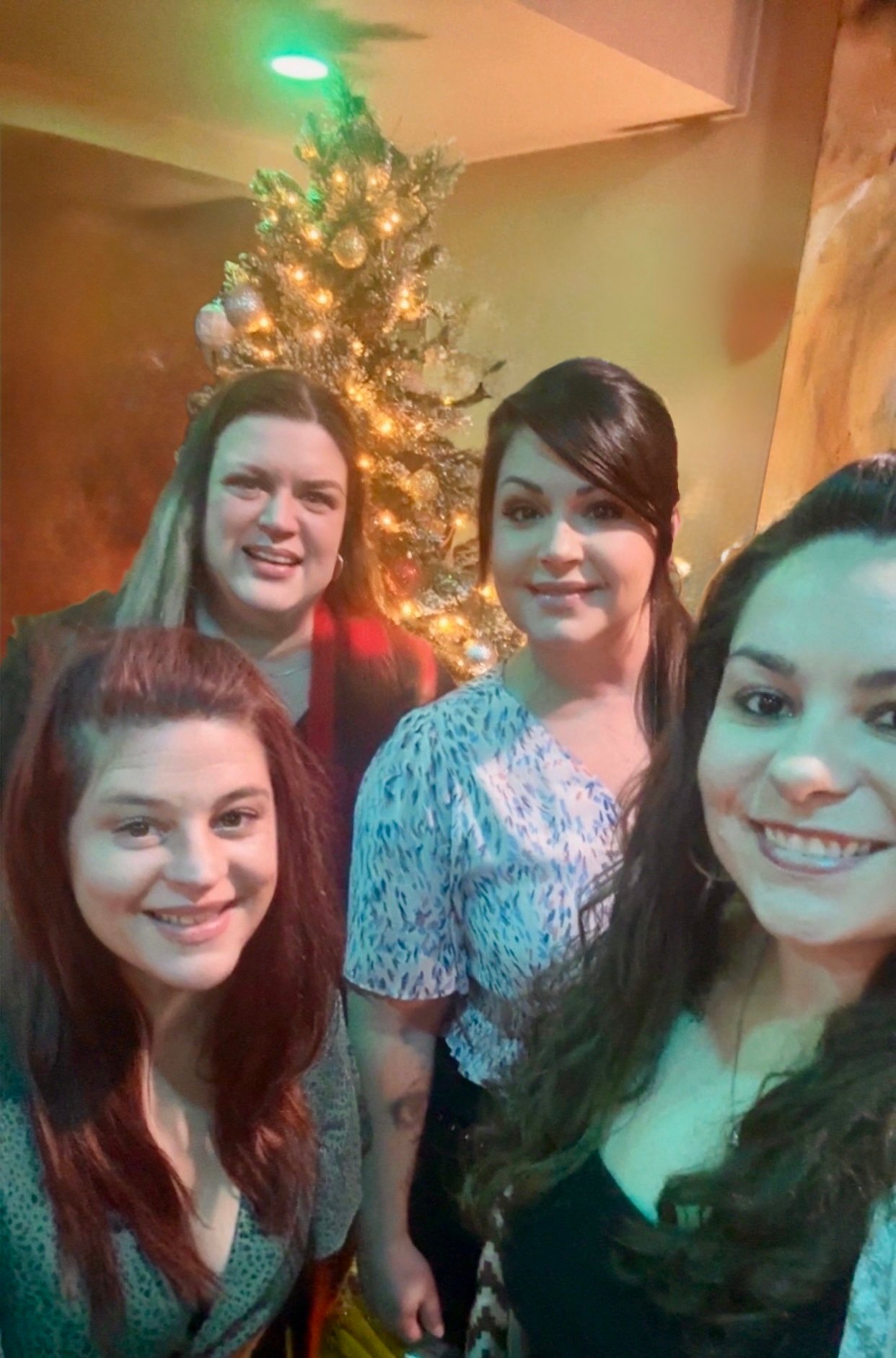 Our annual Christmas dinner together