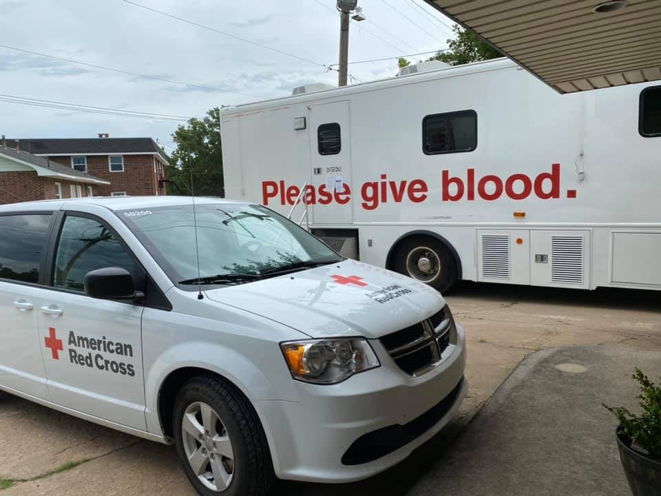 Blood Drive hosted on 7/19/20