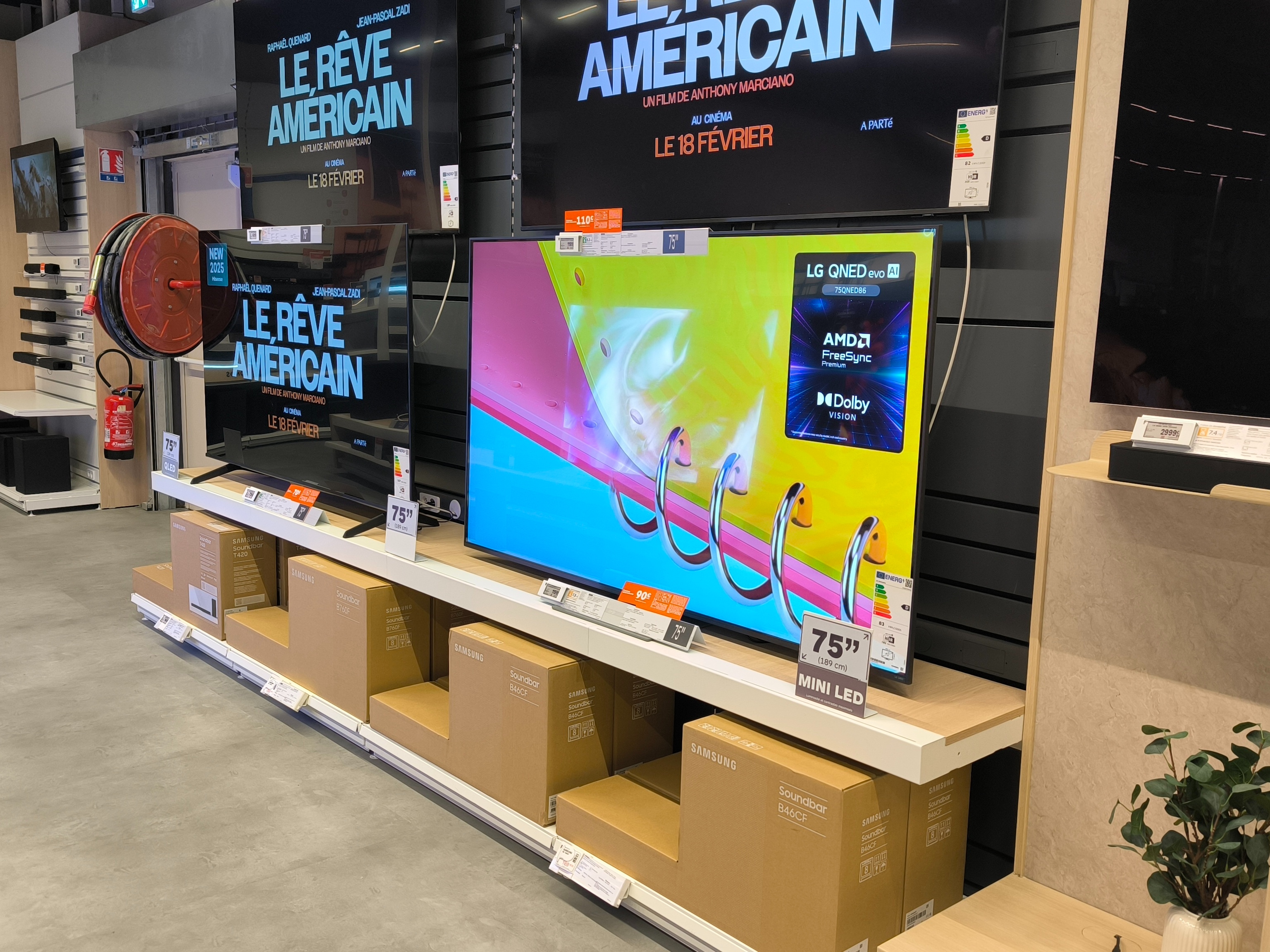 Les grandes tailles TV