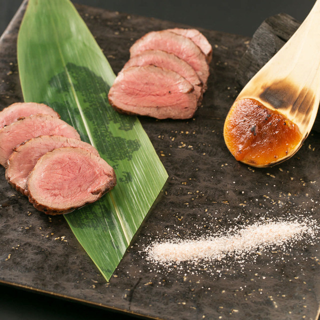 ■~ 炉端焼 シビエ肉 ~■