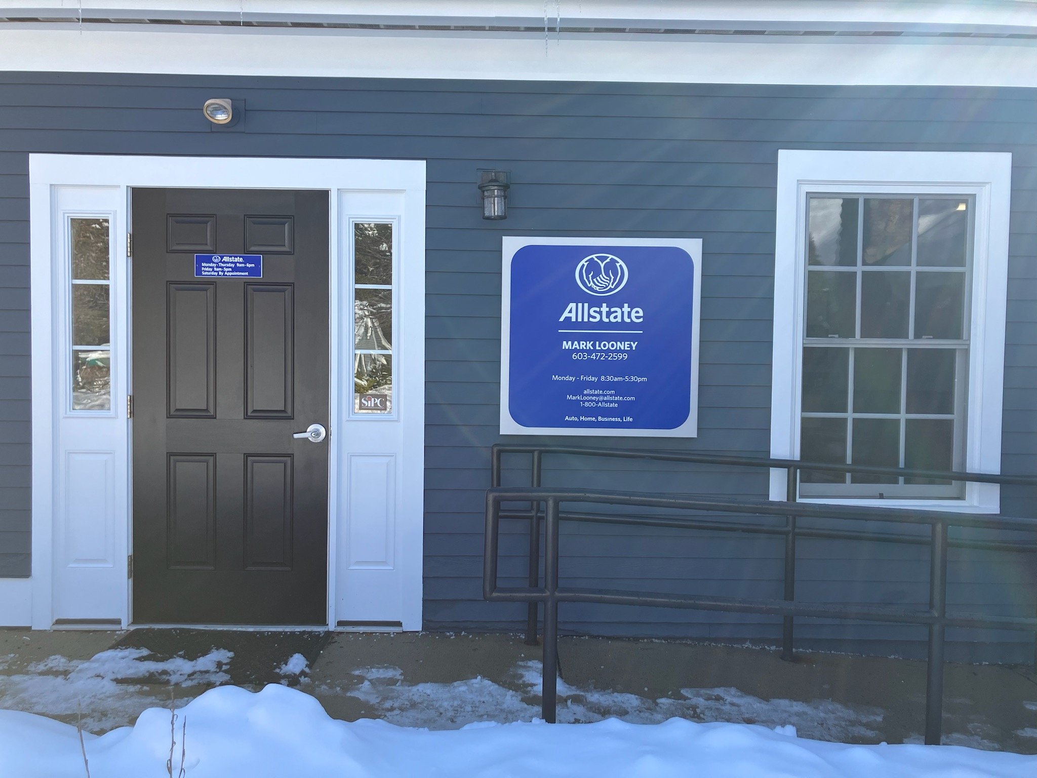 Entrance to our office