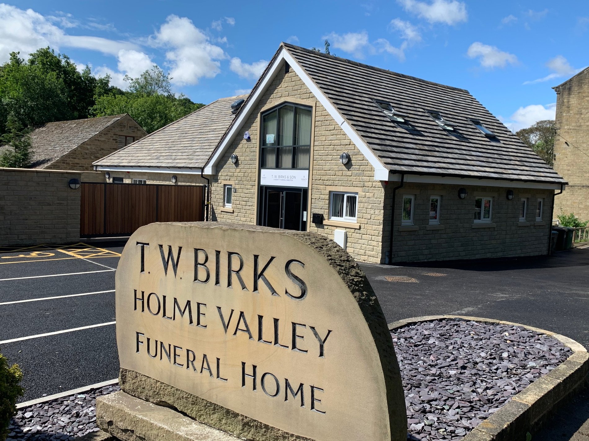 T W Birks & Son Funeral Directors in Woodhead Road, Huddersfield