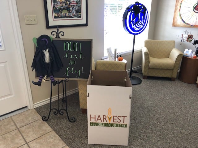 Donating to Harvest Texarkana.