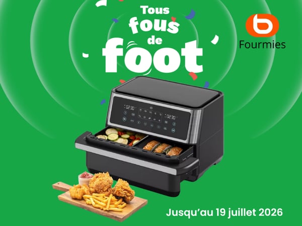 Friteuse sans huile ESSENTIELB EAF5 ,Noir, Flex Megazone XXL 11L