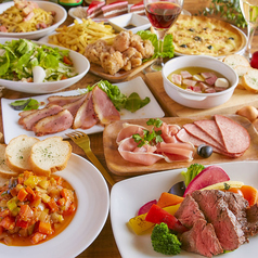 *にく&ベジコース* 3時間飲放題付 肉派も野菜派どっちも楽しめる♪ 10品5500円⇒4500円